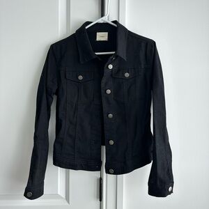 Harper Black Denim Jacket